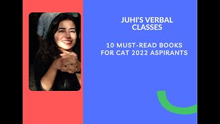 10 MUST READ BOOKS FOR CAT2022 ASPIRANTS