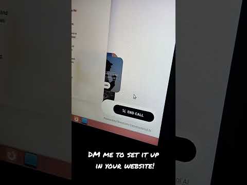 Check this amazing AI voice chatbot in website!! #chatbot #ai
