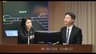 邱若華委員質詢。來看高官在國會殿堂歸咎我不專業，而不是設備問題？我若不專業可以講控制盤原理講43分鐘？怕旅客誤乘所以控制盤就不打車次？需要打臉影片？