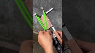 Ugly Handmade Bamboo Slingshot #shorts #carft #bamboo