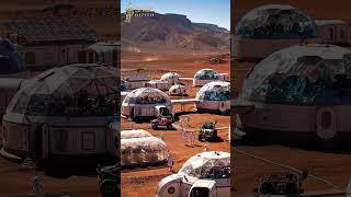 This Looks Like a Sci-Fi Movie 😲 | Mars Colony Revealed! #mars #colony #space