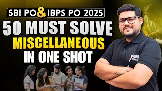 ✅50 Must Solve Miscellaneous Questions | Bank Exams 2025 | Reasoning by Ankush Lamba