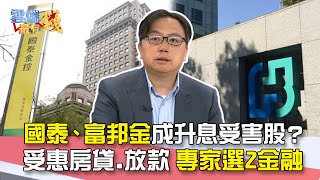 國泰、富邦金成升息受害股？ 受惠房貸.放款 專家選2金融｜雲端最有錢EP235精華