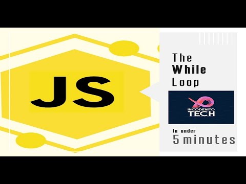 The while loop in JavaScript for beginners | in under 5 minutes