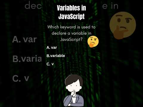 Variables in JavaScript #programmingquestions #programmingriddles