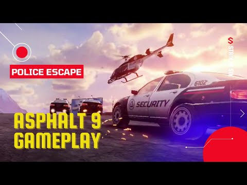 The Land Of Snow  Police Escape | Asphalt 9 Gameplay |  Waqar Ahmad