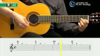 Ex044 - Guitar Method for Young Beginners - Book 1 - Backing Mix