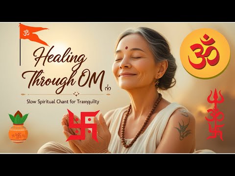 ॐ Calm, Slow OM Chanting | Vibrations of Peace & Silence