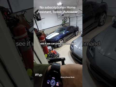 Car control with a watch Tasker and Autowear with Home Assistant and ESP32
