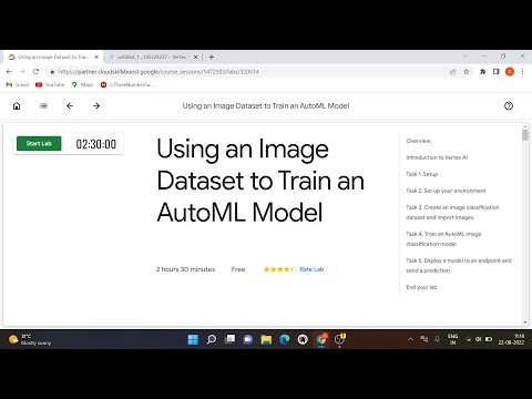 Using an Image Dataset to Train an AutoML Model | Qwiklabs