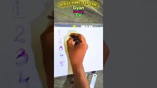 123 Numbers Writing for Kids ✏️ | Learn 1 to 10 | #Shorts