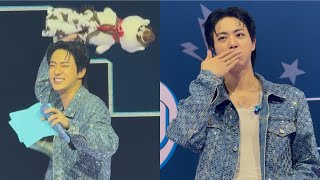 250723 “Rope It” with RJ + Hand kiss Telepathy Charades @ Run Seokjin Ep Tour BTS Jin Dallas Concert