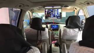 勁聲安卓八核心 豐田 PREVIA 15吋高畫質吸頂螢幕+9吋 JS專用型安卓系統主機 全觸控 Android 8.0，8核心 4G 32G TOYOTA Android 大霸王