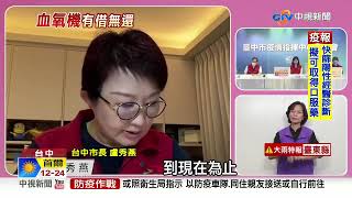 借了拿不回來!? 台中關懷包"血氧機"回收僅一成│中視新聞 20220515