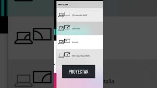 ✅⌨ WINDOWS + P = PROYECTAR, "Win + p" esta función te permitira...