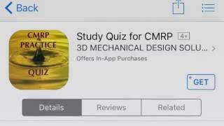 CMRP Exam Practice Quiz - Free Download