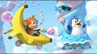 Candy Kart Chaos!  Funny 3D Monster Race for Kids  Tiny Tales