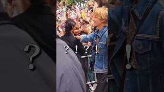 【BTS】テテが表参道に現れる！！！閉店日なのに大人数が殺到も手を握る神ファンサ🫶🏻 #btsv #bts #テテ