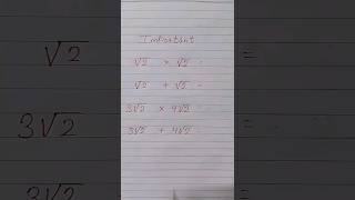 Root sums in Add & Multiply #shorts #Math #maths please share this video 👍