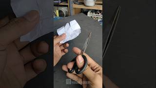 How to sharpen dull scissors #diy #lifehack #trick #fyp #viral #tipsandtricks