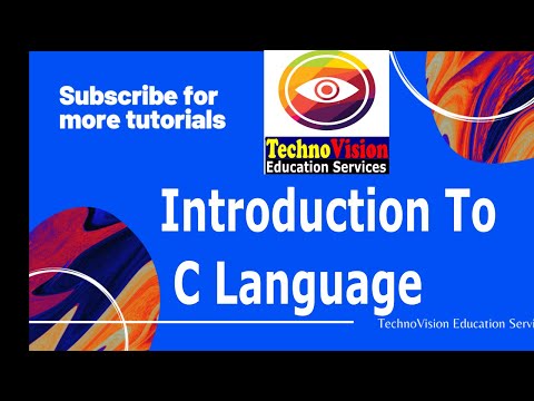 INTRODUCTION TO  C LANGUAGE(Explained in Both English & Hindi in very very Simple way)