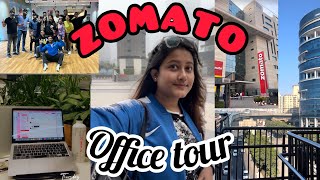 Zomato office tour 📍Gurugram #minivlog #workstation #gurgaon #corporate #life #livingalone #diaries