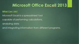 #01 Introduction to MS Excel 2013 in Urdu   Excel Urdu Tutorial in Urdu