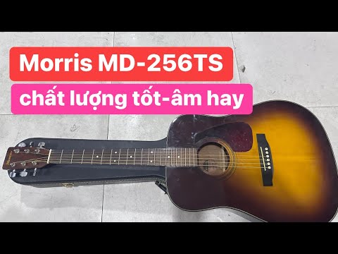 Đàn guitar MD-256TS âm hay, chất lượng tốt. Giá: 2tr500k. guitar Morris 0936057750