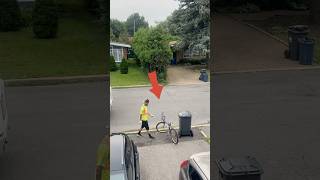 Canadian Garbage Trucks Can Take Bicycles Too#garbagetruck #automobile #bike #bicycle #canada
