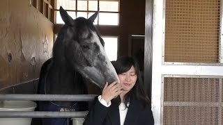 【桜花賞】アドマイヤミヤビ・島明広助手（友道厩舎）　栗東一愛くるしい３歳牝馬にご注目を！