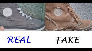 Palladium shoes real vs fake. How to spot fake Palladium boots