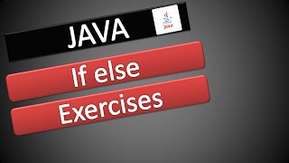 [ JAVA ] IF ELSE exercises