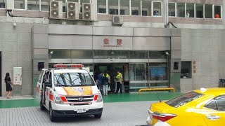 林口長庚急診，臺北醫院火災相關新聞採訪