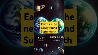 Earth vs the newly found super earth #superearth #habitableplanets #spacefacts #viralvideo