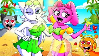 [SPRUNKI] WENDA & PINKI GOT A GLOW UP! 💖💖 | INCREDIBOX SPRUNKI Animation | Sky Toons