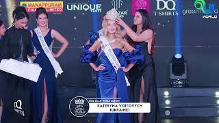 Miss Glam World Europe || Kateryna Voitovych || Ukraine🥳🎉#pegasusglobal #missglamworldeurope