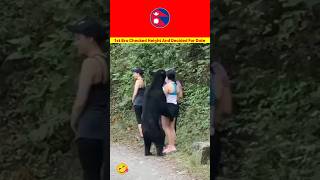 Bear Vs Girl 😋😋|