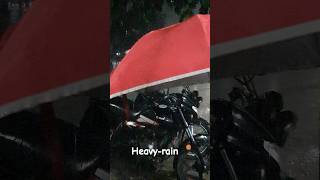 Heavily raining 😱😱#mawana #meerut #night #shorts #video