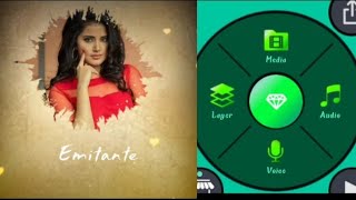 how to creat love Whatsapp status in kinemaster