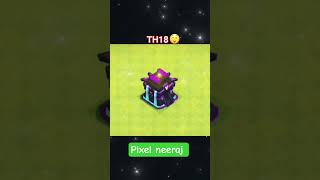 th18 😳 what is that? 😰 #clashofclans #coc #gaming #cocwar #newvideo #new #shorts #shortvideo