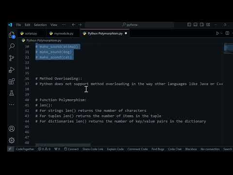 Python Polymorphism  || PYTHON