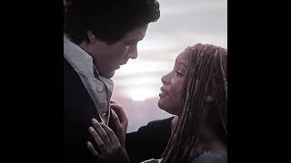 There so cute together 😭💖 #thelittlemermaid #ariel #eric #arieledit #princeeric #edits #hallebailey