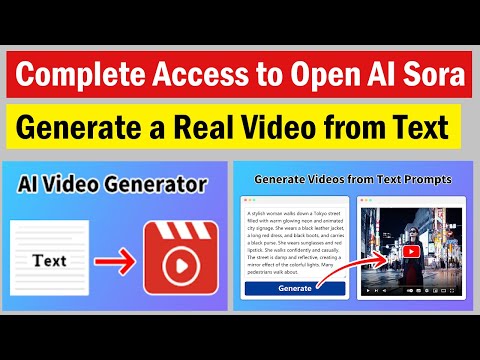 How to use Sora open AI Tool on PC | AI Video Generator Text to Video By Sora | text to video AI