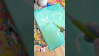 Creating My Glitter Easter Art Series – Hand-Painted Magic! 🎨🐰✨ #ArtProcess #glitter #HandPaintedArt