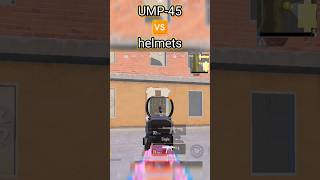UMP-45 vs helmets #bgmi #bgmishorts #pubg #pubgshorts #pubgm  #ump45