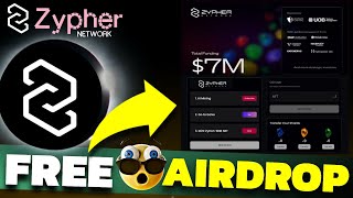 Zypher Network Airdrop Guide | Zypher Free Airdrop Complete Details | New Crypto Airdrop 2025
