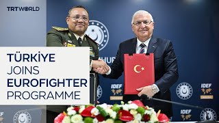 Türkiye’s air defence strengthened with Eurofighter jets Typhoon agreement