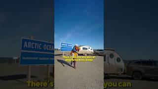 The only road you can drive to the Arctic Ocean in North America