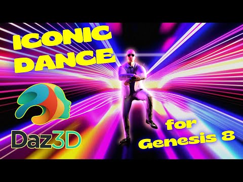 Iconic Dance Pack 1. Dance animations for Daz Studio´s Genesis 8.