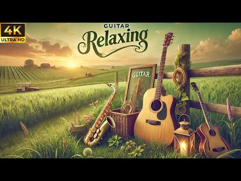 Morning vibe Classical Instrumental Guitar relaxing music with beautiful house in America